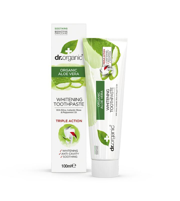 Dr Organic Aloe Vera Toothpaste 100ml